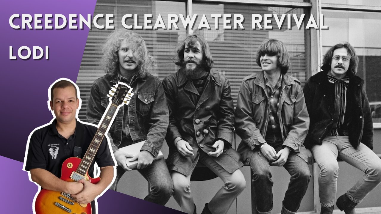 Como tocar LODI (Creedence Clearwater Revival) - Aula Completa + PDF