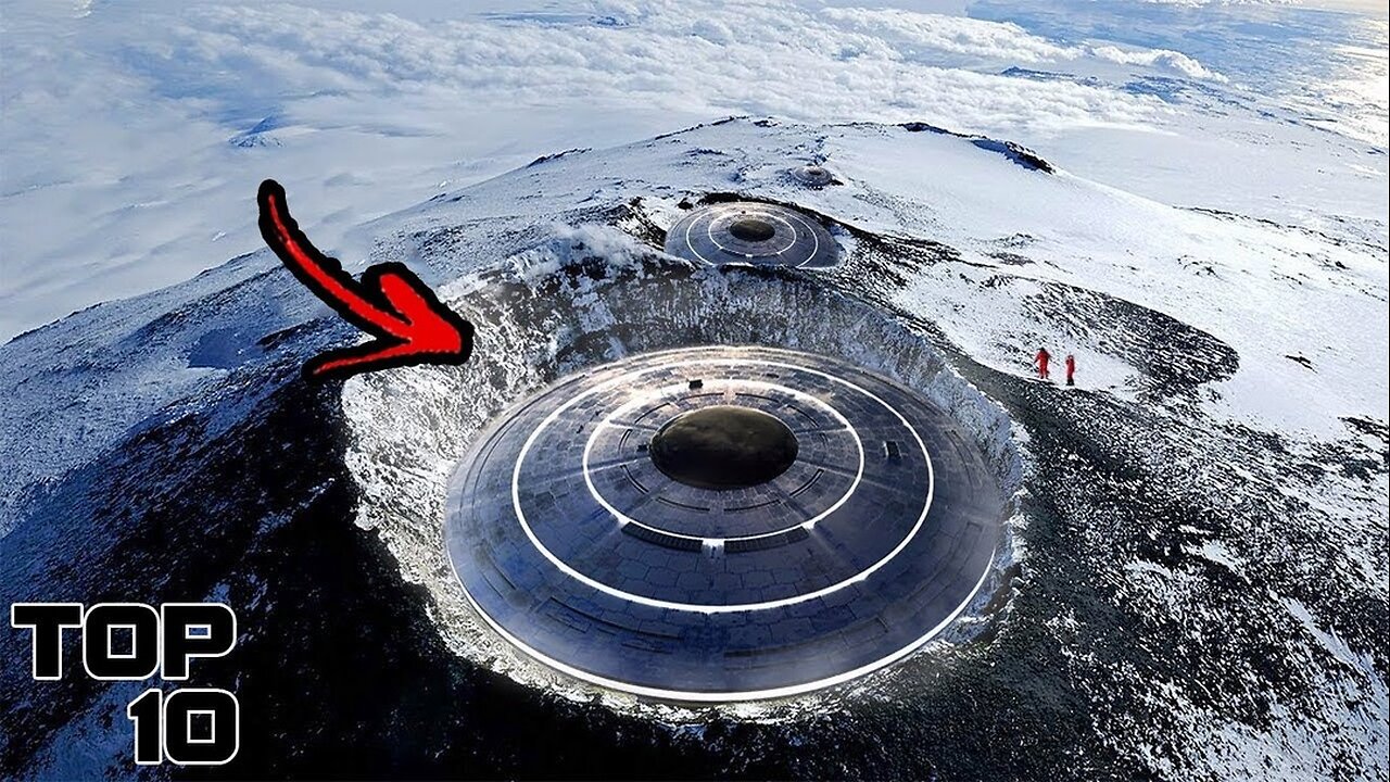 Top 10 Mysterious Antarctic Discoveries That Prove Aliens Exist