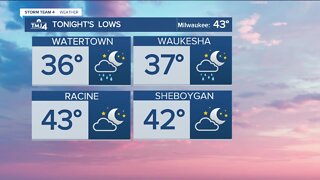 Southeast Wisconsin weather: Cold Tuesday night with lows in the 40s