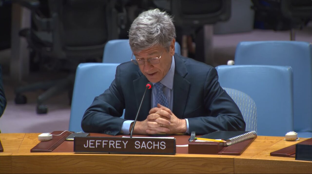 Prof.Jeffrey Sachs testimony at the UN Security council meeting - 4 wars