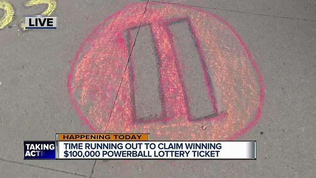 Time is running out to claim winning Powerball lottery ticket