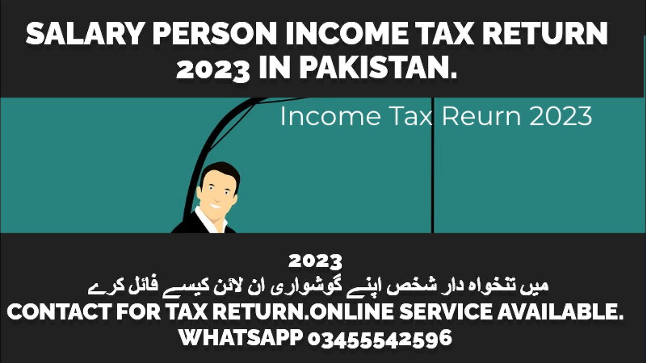 Income Tax Return Salary Person 2023