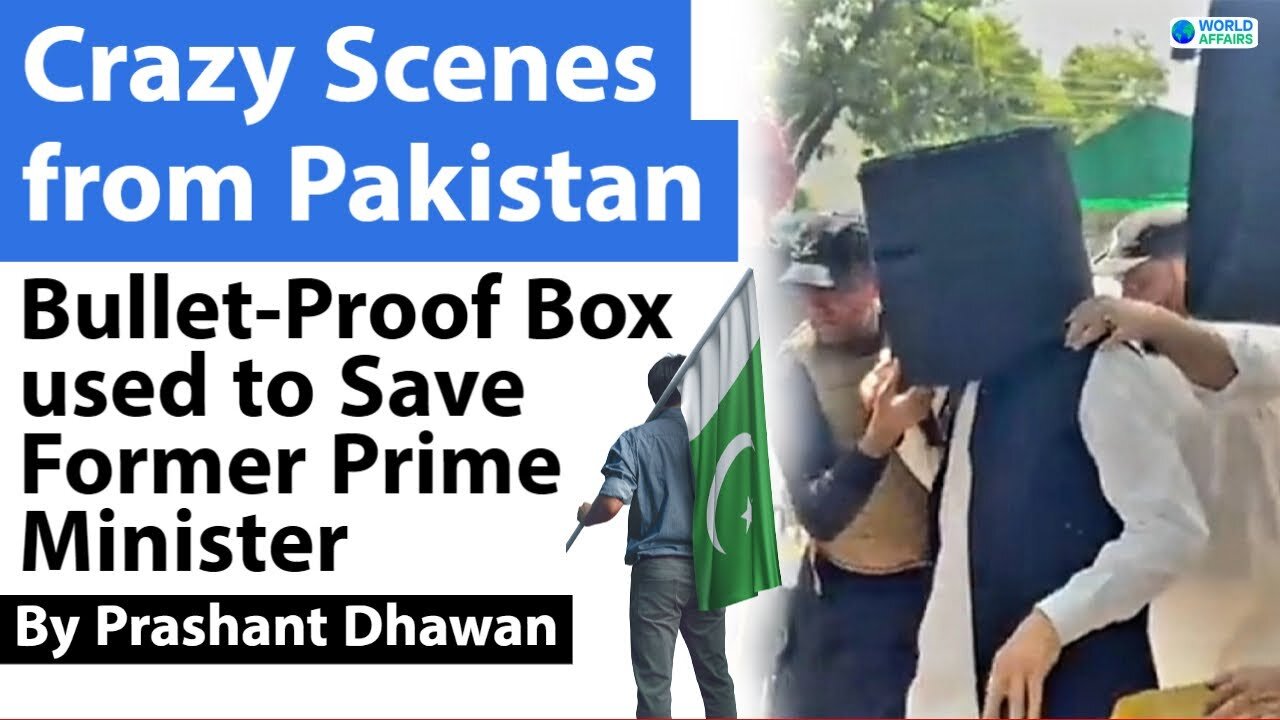 Bullet-Proof Box used to Save Former Prime Minister | Crazy Scenes from Pakistan