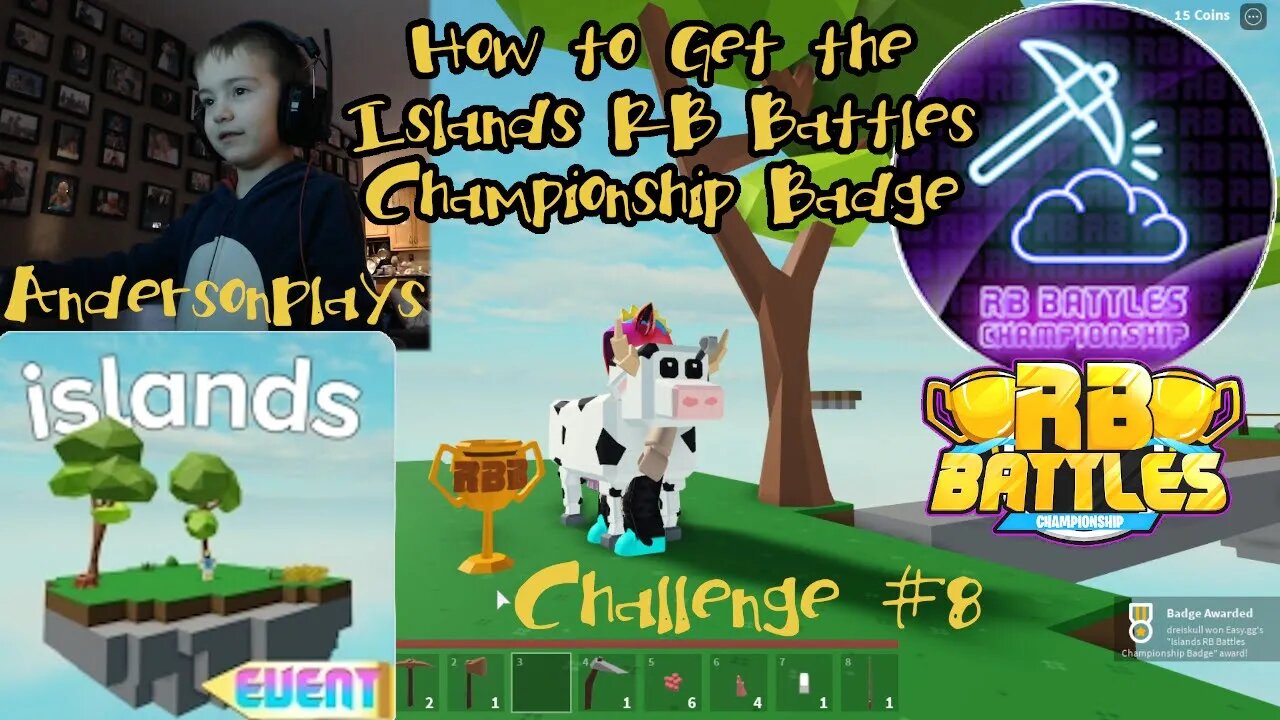 AndersonPlays Islands 🏆 Roblox Battles - How to Get Islands RB Battles Championship Badge