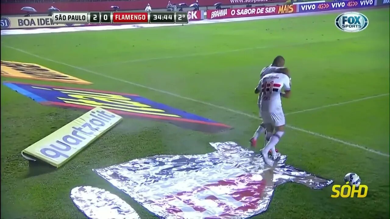 Os Gols do Jogo | São Paulo 2 x 1 Flamengo | Brasileirão 10-05-2015