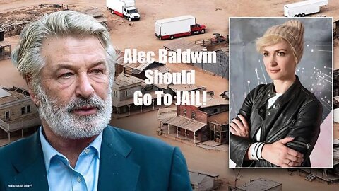 Alec Baldwin should go to JAIL. A gun nut who knows nothing about gun safety. Shocker.