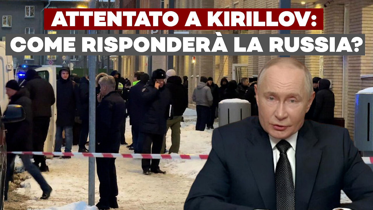 ATTENTATO A KIRILLOV: chi c'è dietro e come risponderà la Russia ft D. Colantoni