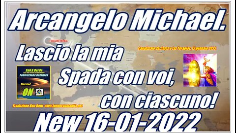 Arcangelo Michael. Lascio la mia Spada con voi, con ciascuno!