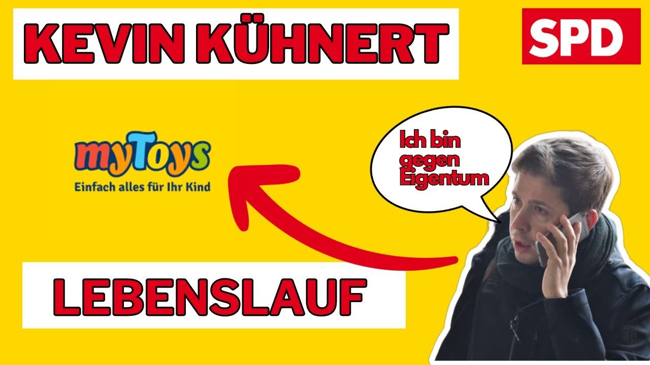 Kevin Kühnert SPD auch ohne Abschluss@Politik Kritik🙈