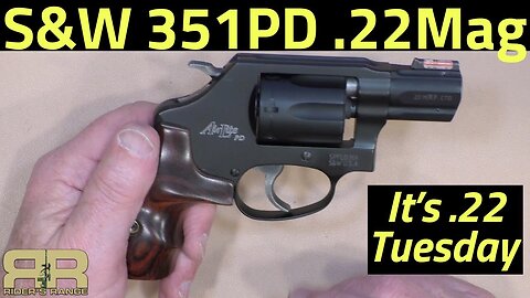 S&W 351PD .22WRM Pocket Revolver