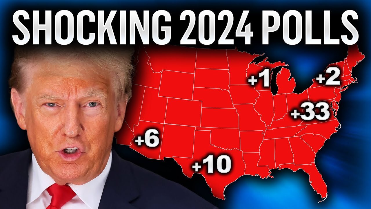 New 2024 Election Map Forecast Predicts Trump LANDSLIDE (Map Projection)