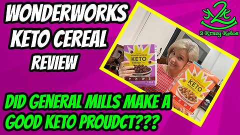 Worderworks Keto Cereal Review | Is it Keto and is it Good?