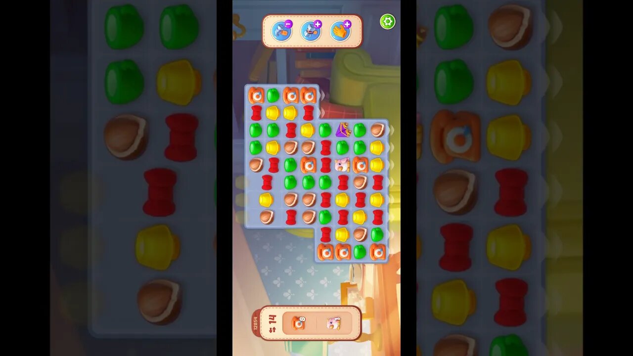 Shorts Playrix Homescapes Gameplay Walkthrough Level 12854-010