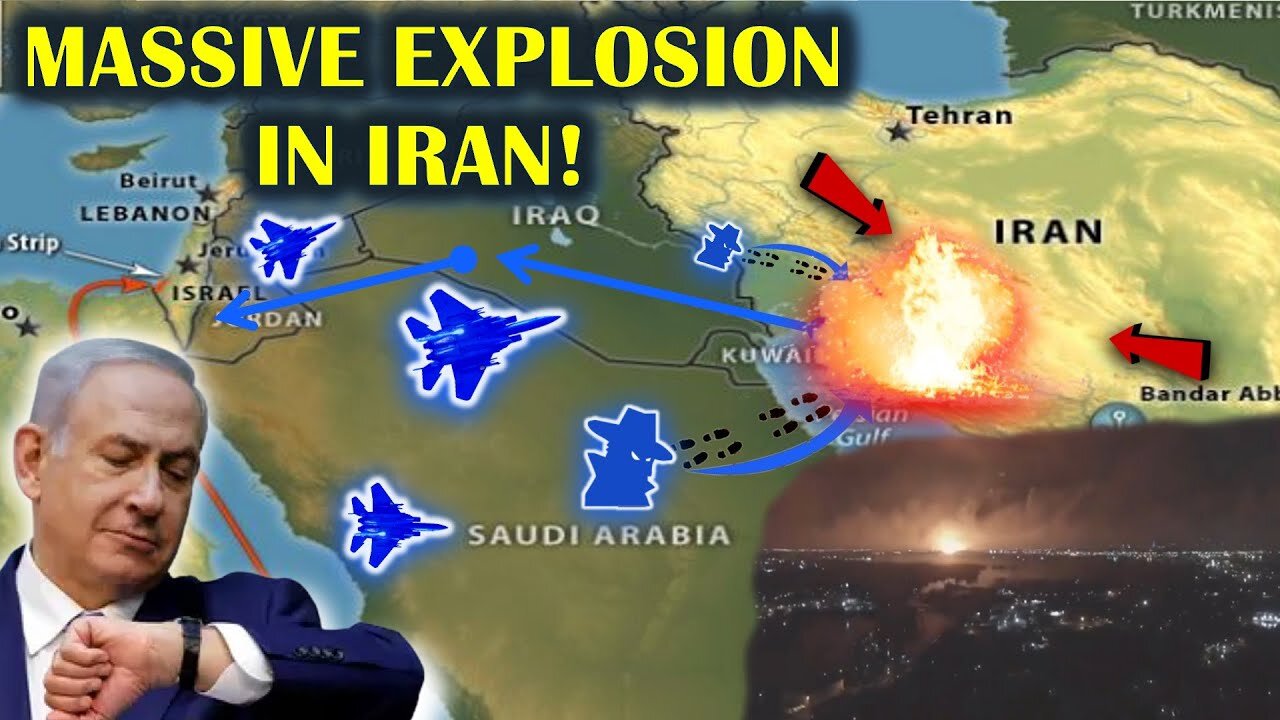 Great News to Israel! Iranian Rebels LAUNCH SURPRISE ATTACK & BLAST Iran's Biggest Power Plant