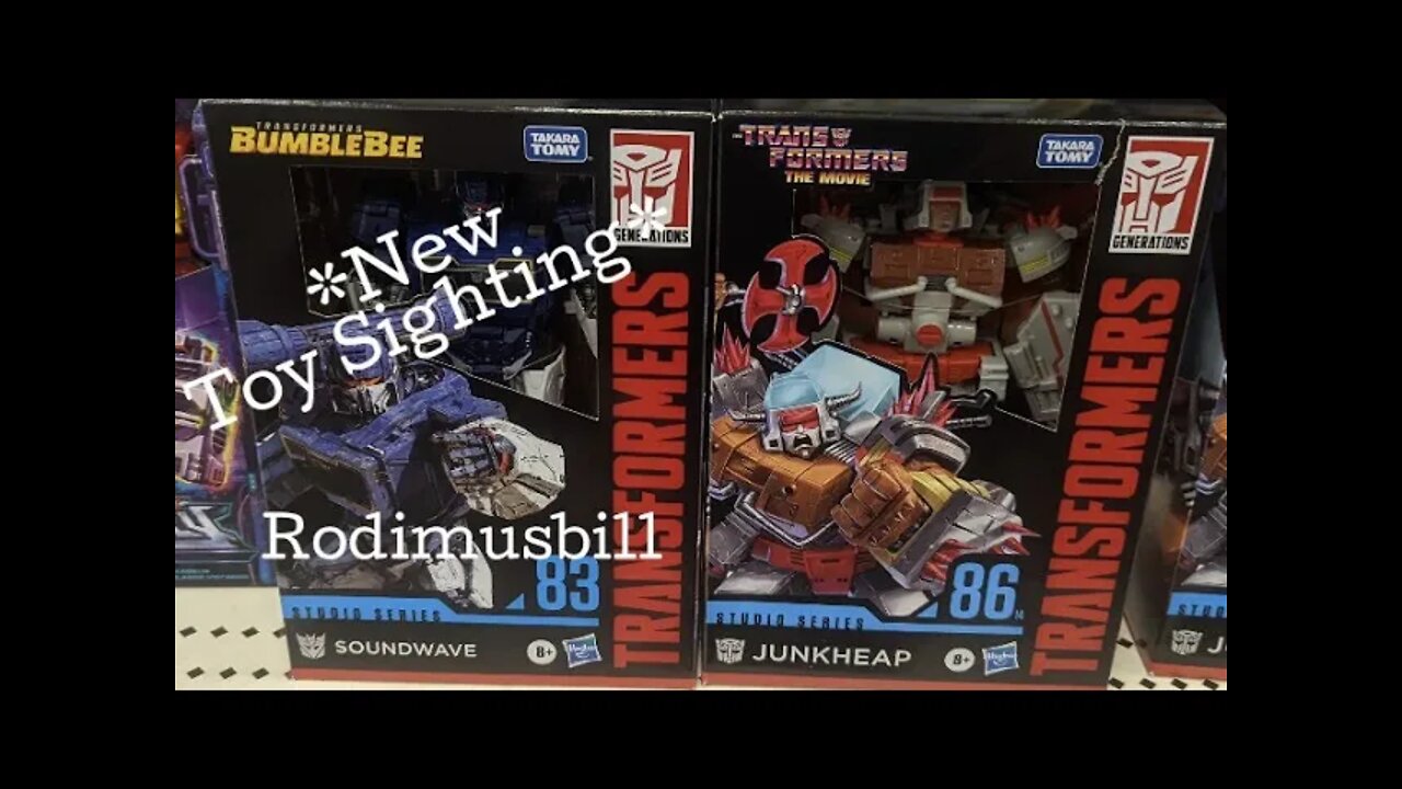 Studio Series 86(14) Voyager JUNKHEAP at Target *Rodimusbill New Toy Sighting"