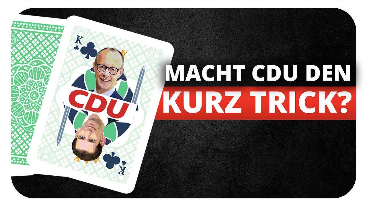 Merz, Linnemann & Springer - CDU auf Kurz Trip?