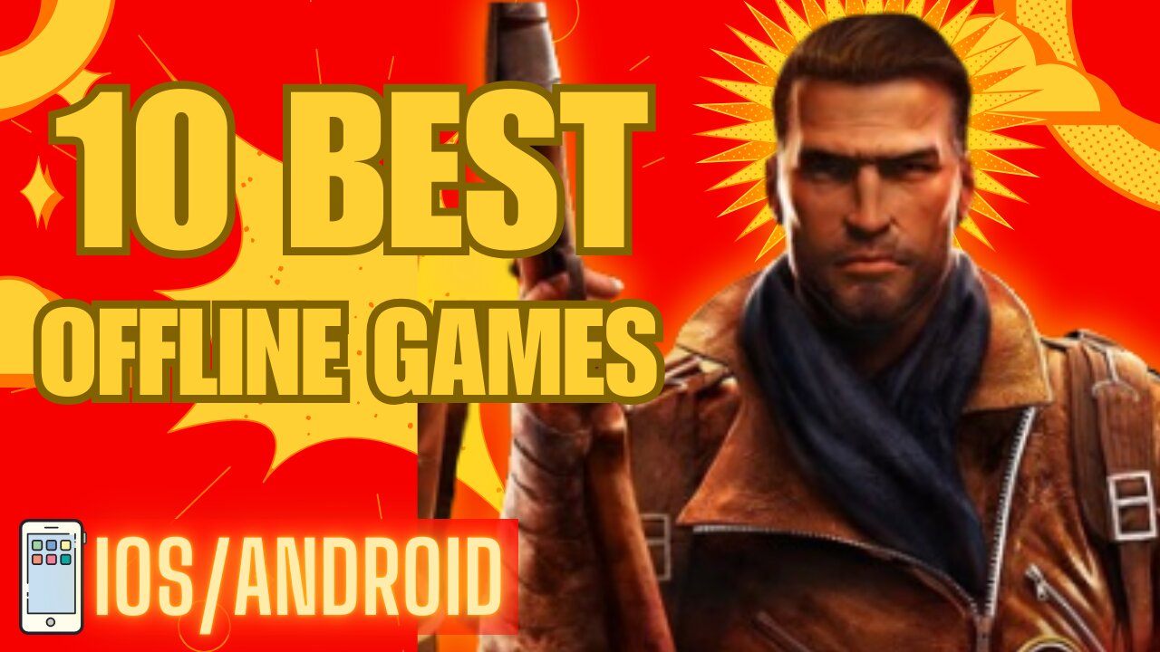 10 Best Offline Mobile Games (IOS & Android) ✔