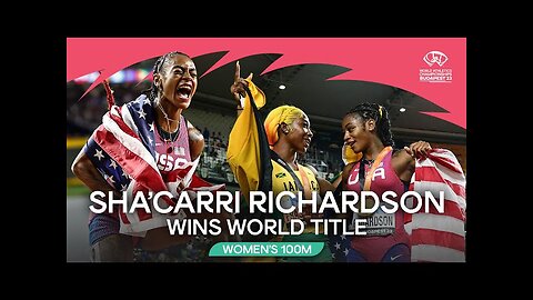 Sha'Carri Richardson blazes to 100m gold 🔥 | World Athletics Championships Budapest 23