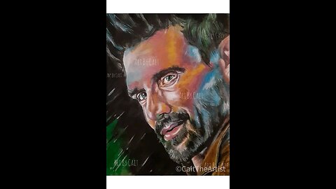 Painting Progression- Frank Grillo!