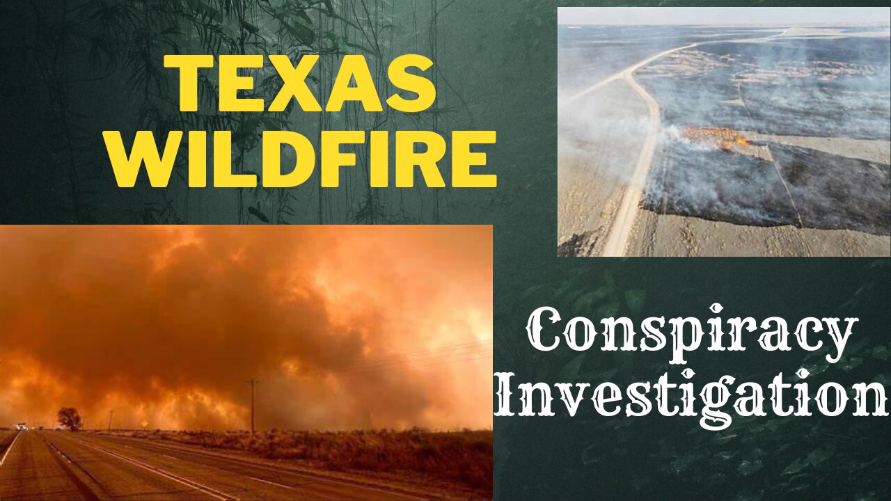 Uncovering the Smoke Dive into the Texas Panhandle Wildfire Conspiracy