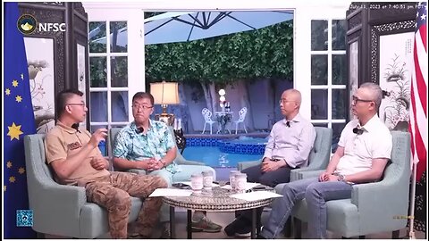 中共已经在毒品、新闻媒体、金融等各个方面展开了对美国的战争，跨党派跨领域的灭共形势已经在美国各界呼之欲出…… #盘古时讯 #比佛利咖啡厅 #freemilesguo #FreeYvetteWang