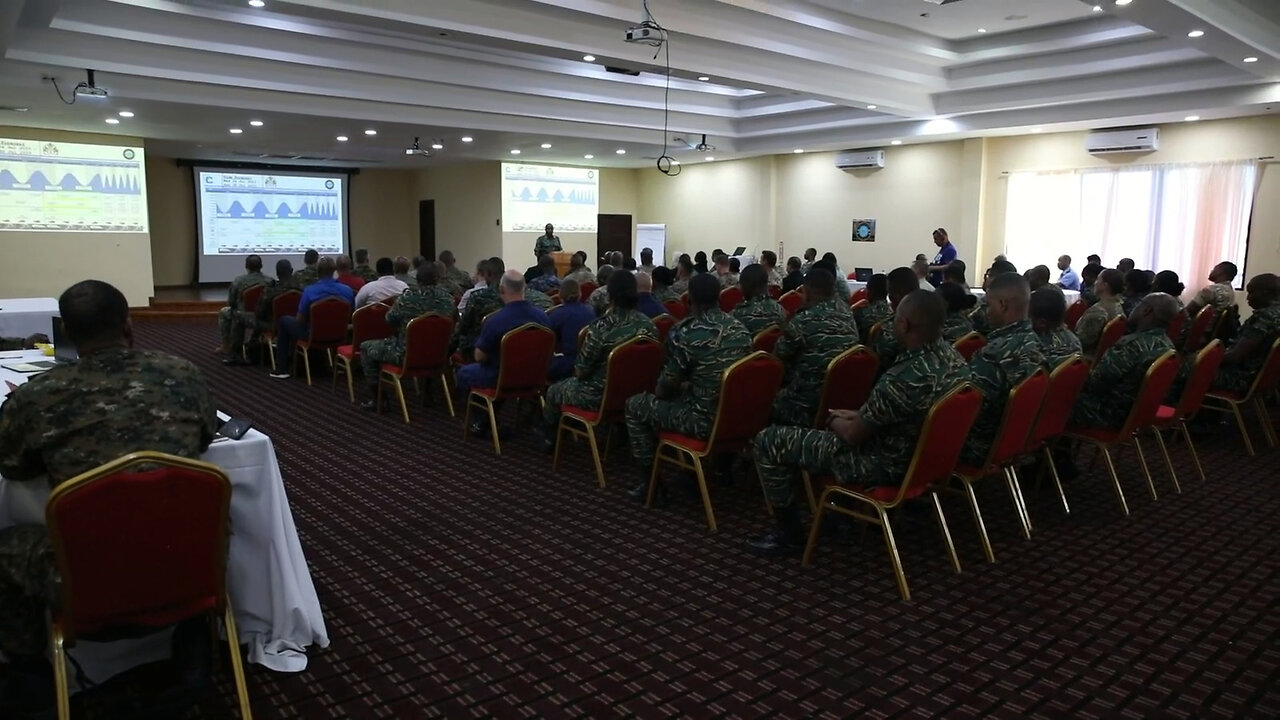 CJTF-Operation Strong Resolve Decision Brief during distinguished visitors day