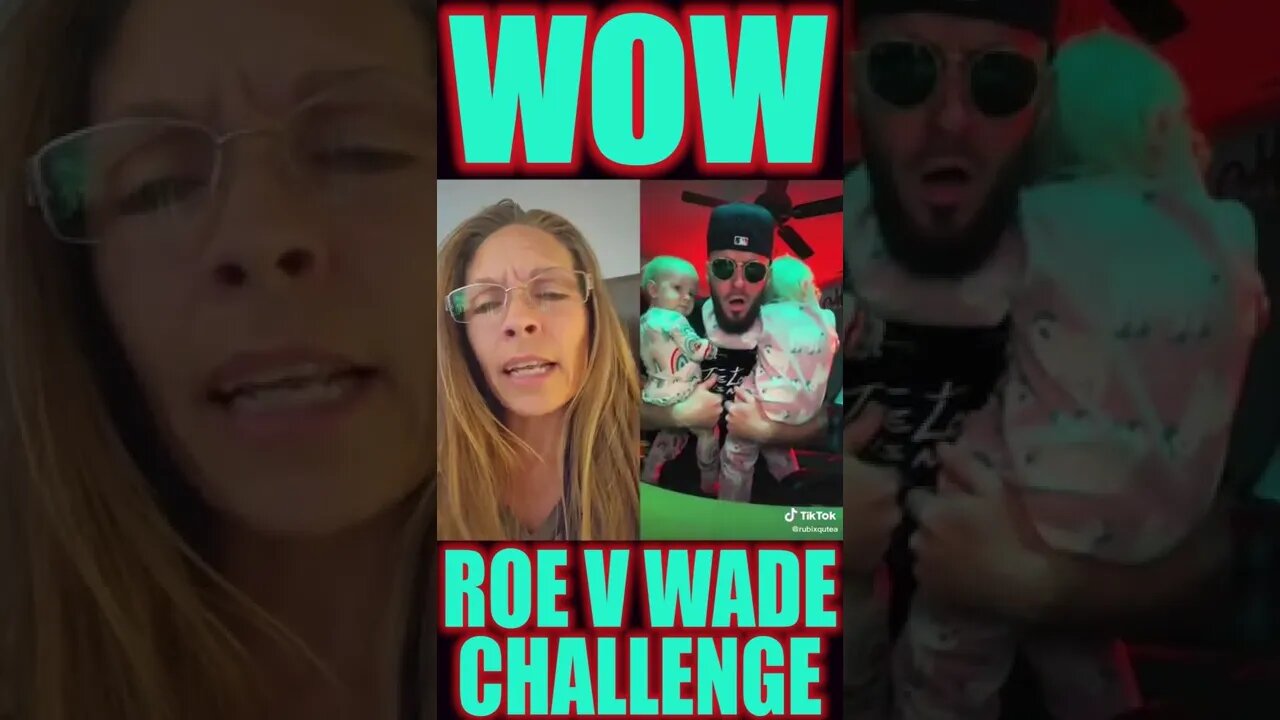 SHE KILLED IT!!!! #roevwadechallenge
