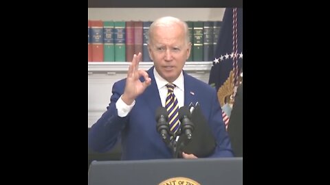 Biden shows symbols