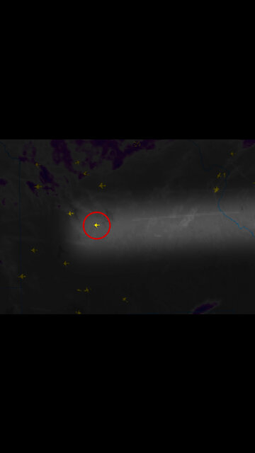 11/24/23 - Chemtrail Exhuast - UPS Flight
