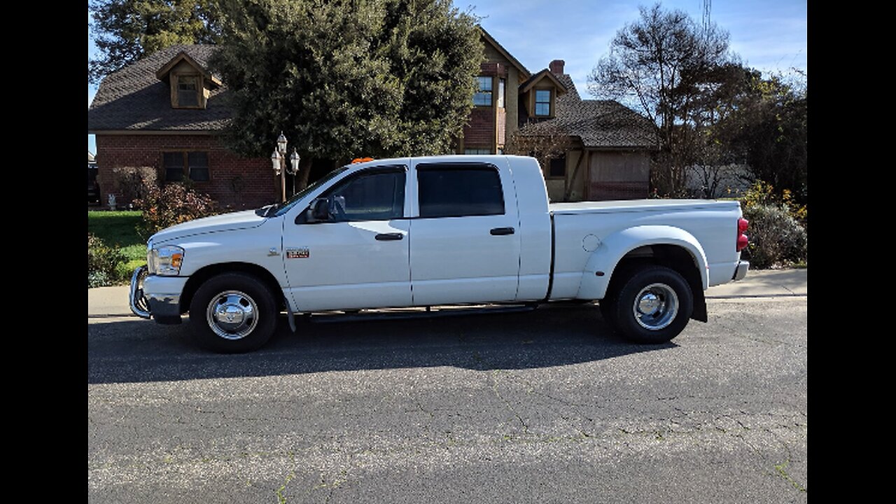 Hydrogen on Ram 3500 Dually 26 MPG and soot to 0.01