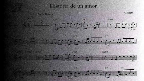 Historia de un amor, C. Eleta [TRUMPET COVER] [ Bb Instr. PLAY ALONG]