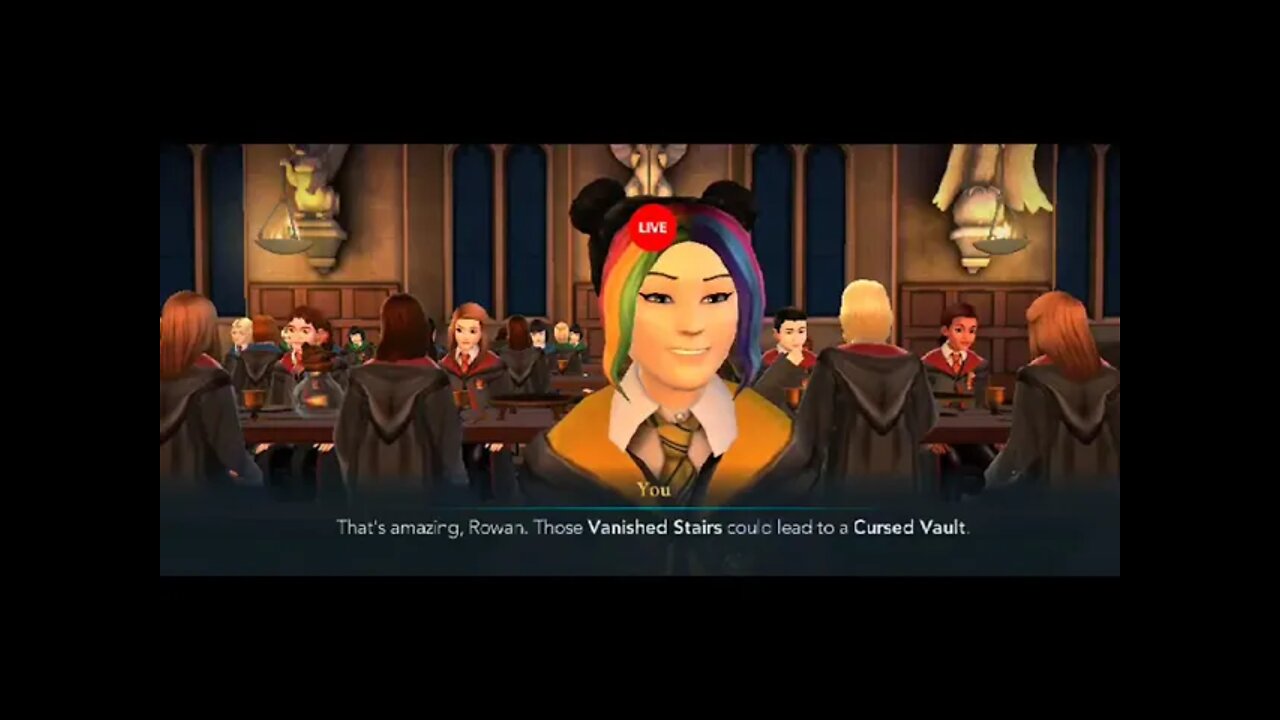 Hogwarts Mystery Year 1 Chapter 9 (2nd half), Chapter 10, Year 2 Chapter 1 (1st half)