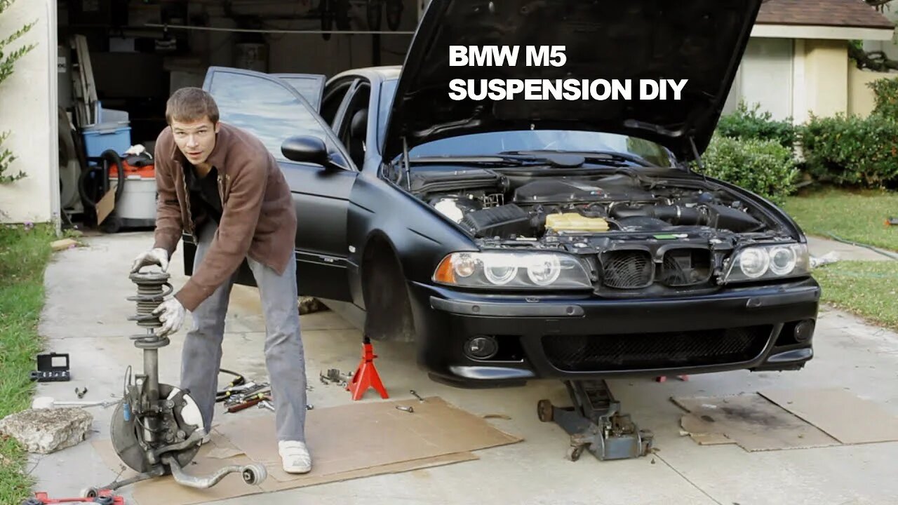 DIY: BMW M5 E39 Dinan - Koni Shocks & Swaybar + PowerFlex Bushings Install