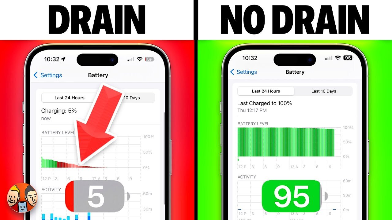 25 Hacks To Fix iPhone Battery Drain — Apple Hates #1!