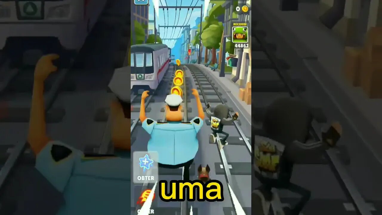 subway surfers mais eu não posso pegar nem uma moeda 🤯🤯🤯🤯🏃♂️🥇🚉#shorts #viral #subwaysurfers