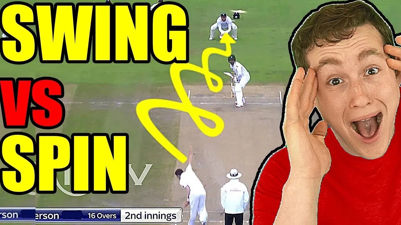 AMERICAN REACTS TO SWING VS SPIN (amazing bowling...)