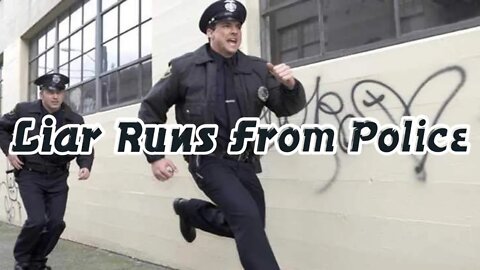 Guy Spells Fake Name Wrong, Runs From Police