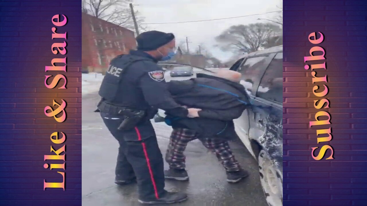 80 Year Old Elderly man gets arrested for not complying to show his IDs in Canada