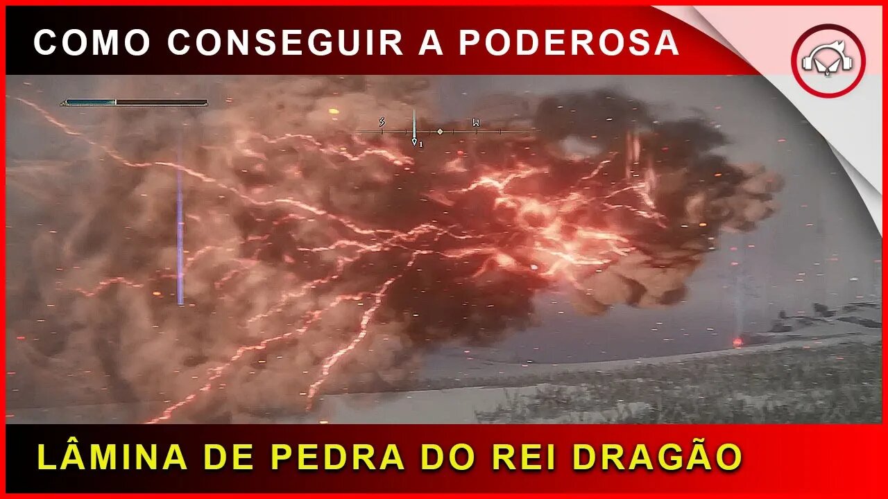 Elden Ring, Como conseguir a Poderosa espada Lâmina de Pedra do Rei Dragão | super dica