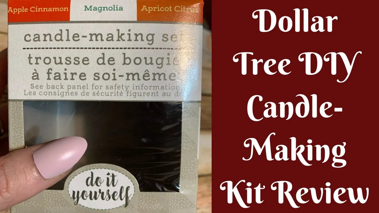 Product Reviews: Dollar Tree DIY Candle-Making Kit Review