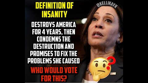 ‘Drunk’ dishevelled democrat cult Kamala emerges with bizarre first statement since election defeat