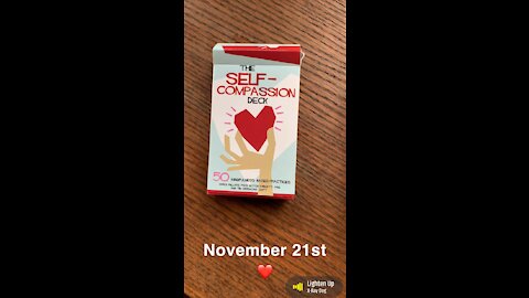 November 21st oracle card: laughter
