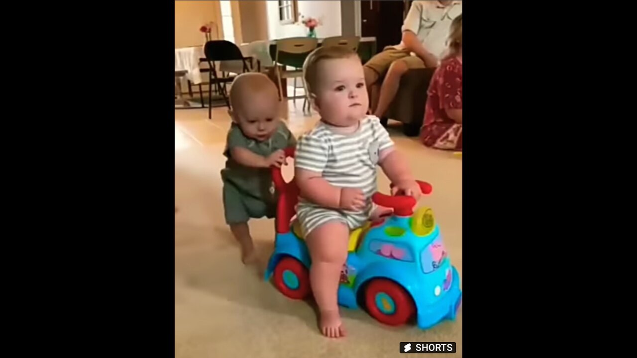 LAkdi ki kathi 😂cute baby funny video🥰