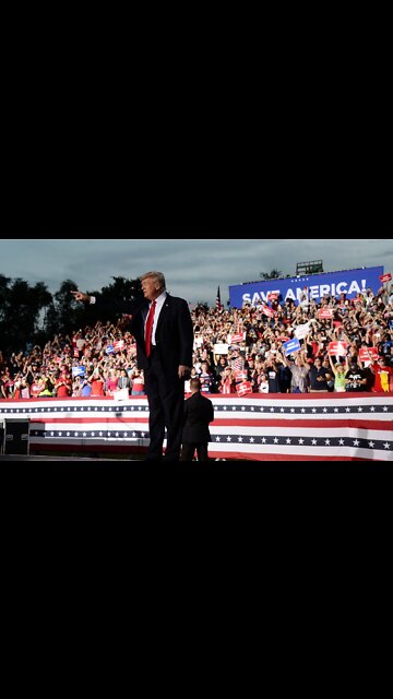 WATCH: MASSIVE Crowd at Trump Rally in Conroe, Texas
