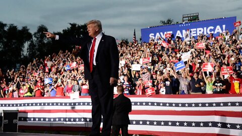 WATCH: MASSIVE Crowd at Trump Rally in Conroe, Texas