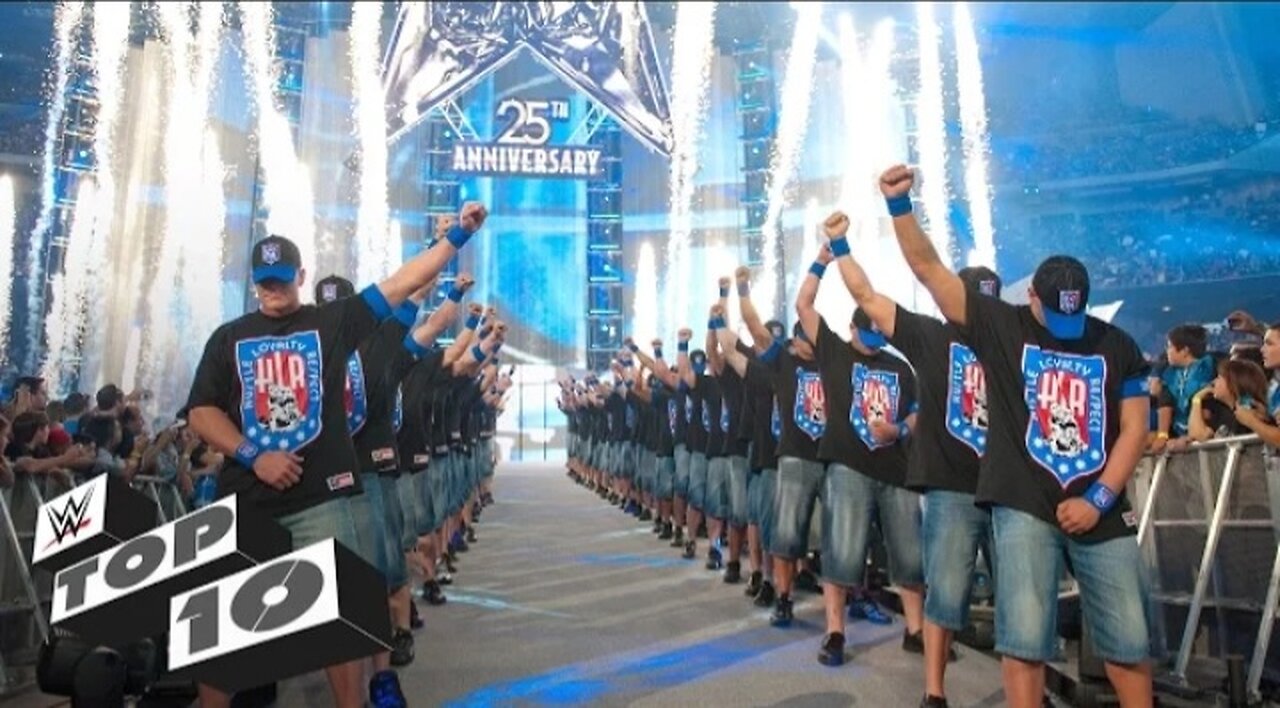 20 Greatest Wrestlemania Entrances : WWE Top 10 Special Edition