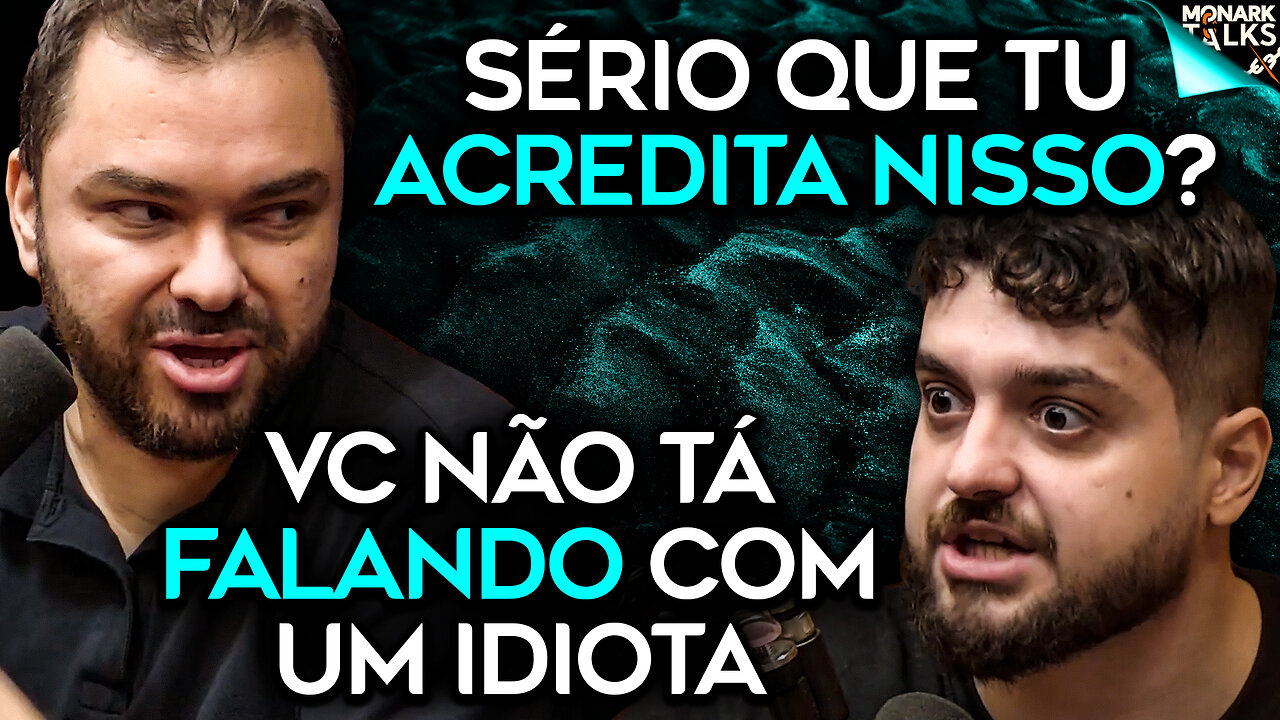 CLIMA TENSO! MONARK CHAMA CONVIDADO DE INGÊNUO E ELE RESPONDE...