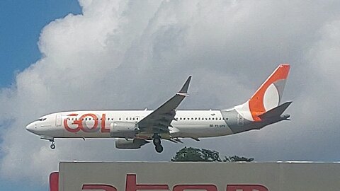 Boeing 737 MAX 8 PS-GPF coming from Brasília to Manaus
