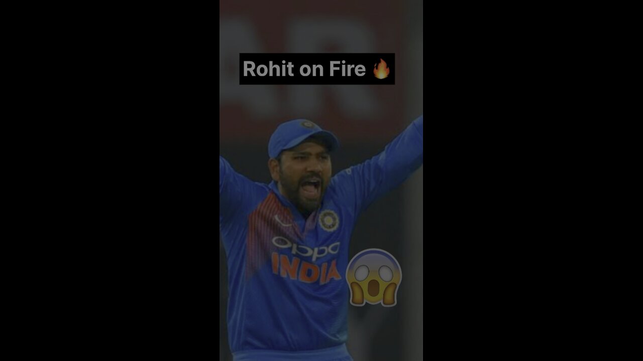 Rohit on Fire 🔥