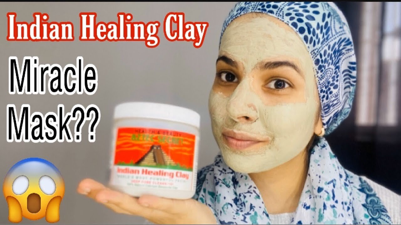 How it works for me Aztec Secret Indian Healing Clay Mask Review + Demo | [EP-32]